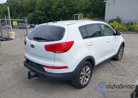 2016 Kia Sportage Lx from USA, damaged, VIN KNDPBCAC3G7864495